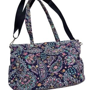 Vera Bradley Iconic Ultimate Baby Bag in French Paisley – Quilted Diaper Bag